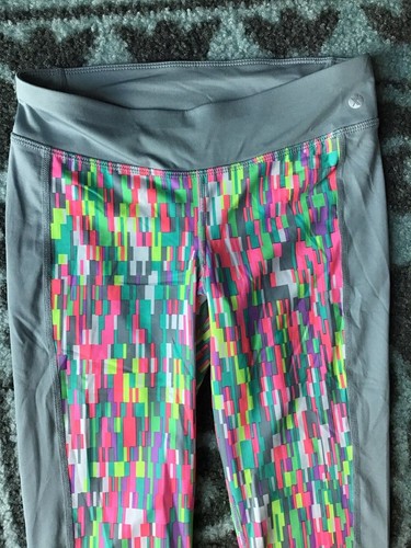 Girls Xersion Size Medium 10-12 Capri Leggings Cropped Pants Active Wear Sports - Picture 2 of 10
