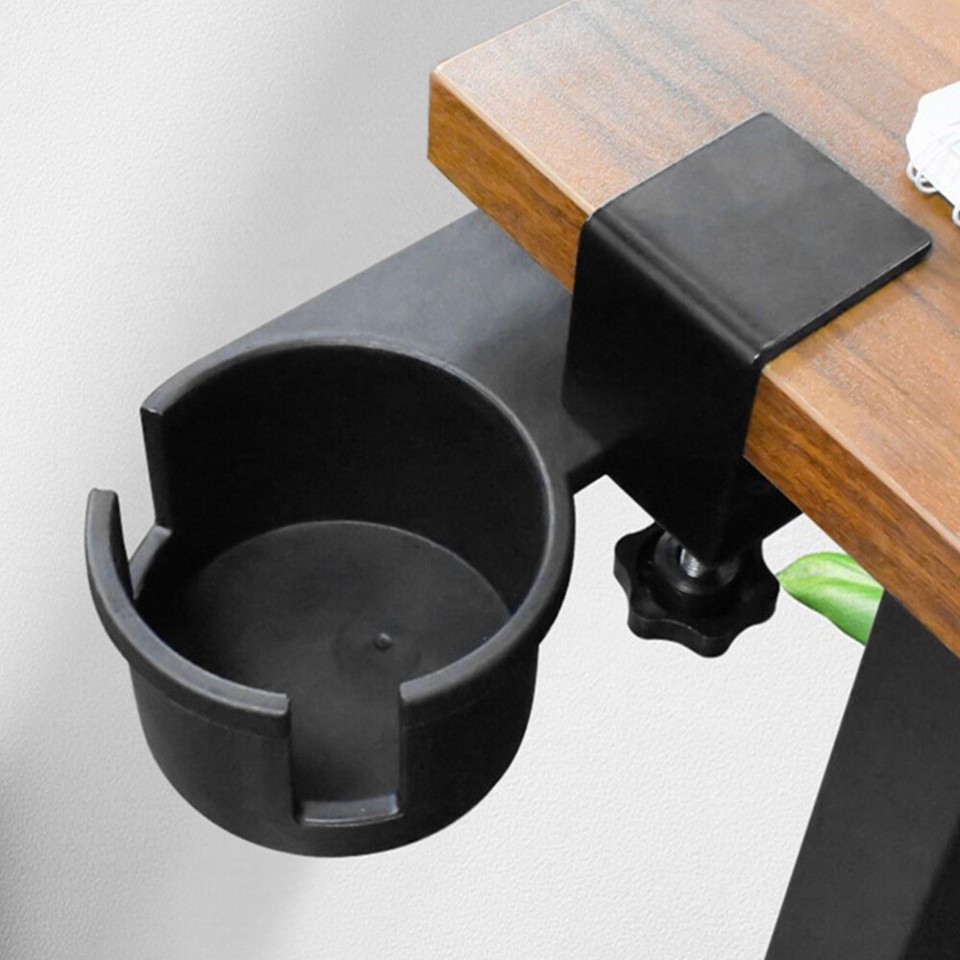 Convenient Adjustable Beverage Cup Holder Table Side Water Glass Holder