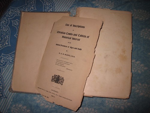 Antiguo libro de 113 años Tumbas cristianas monumentos en provincias unidas E A H romo - Imagen 3 de 8