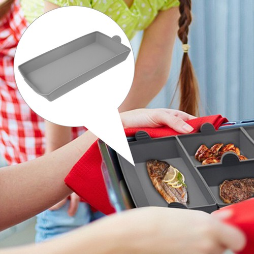 Deep Rectangle Baking Tray Large Silikonverpackungsplatte Tablett Für Backofen - Bild 2 von 12