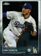  2015 Topps Chrome #123 Yimi Garcia RC