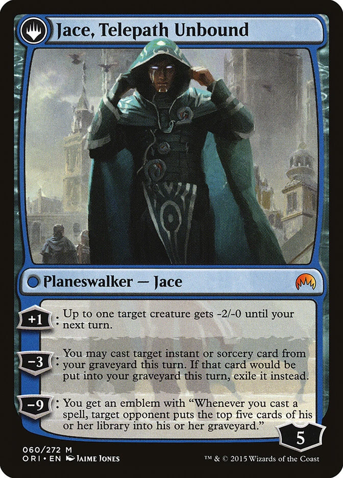 MTG Jace, Vryn's Prodigy Jace Telepath Unbound - Magic Origins #60 - Image 2 of 2