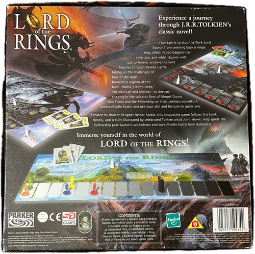 El Señor de los Anillos El Juego de Mesa - 2000 - 100% Completo - En muy buena condición - Imagen 9 de 10