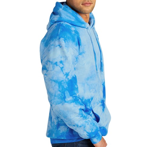 9 Crowns Unisex pullover Tie Dye Hoodie Hoodies Sweatshirt - Picture 52 of 52