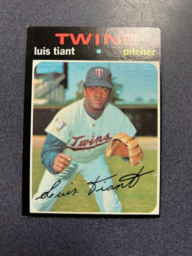 1971 Topps Luis Tiant #95 EXMT @QG26 - 第 1/2 張圖片