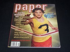2001 MAY PAPER MAGAZINE - ASHTON KUTCHER - FRONT COVER - L 3953
