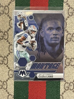2023 CEEDEE LAMB PANINI MOSAIC MONTAGE Dallas Cowboys