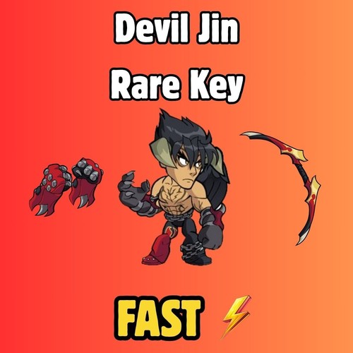 Brawlhalla Devil Jin Rare Zariel Crossover