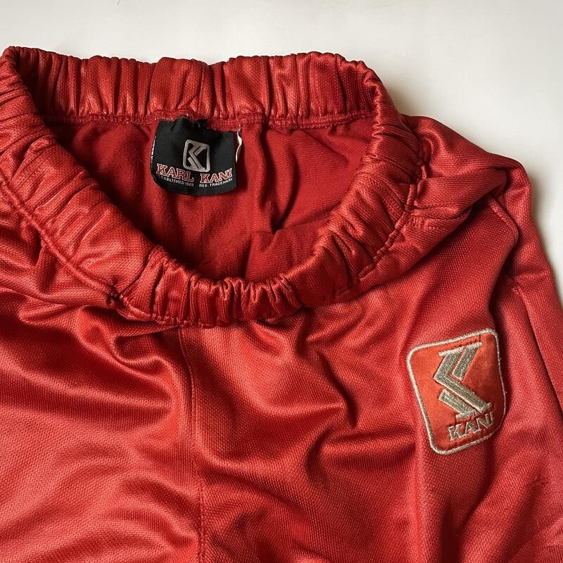 【激レア】　KARL KANI スタジャン　2pac レッド　XXL 激レア】 KARL KANI スタジャン 2pac レッド XXL