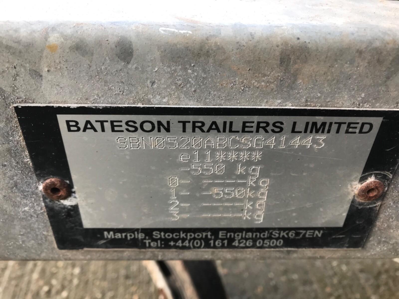 Bateson General Purpose Trailer eBay