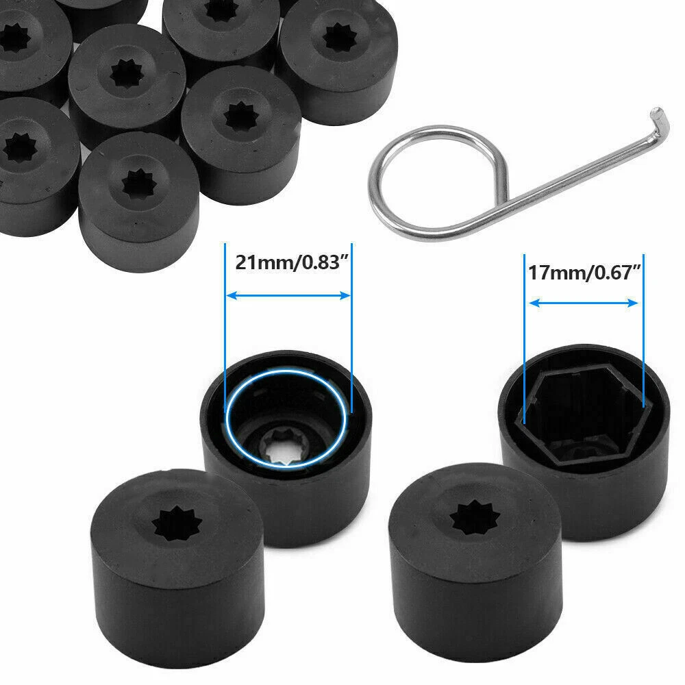 Vw golf wheel nut covers deals