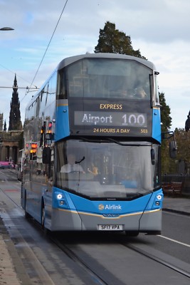 LOTHIAN AIRLINK Bus No.503 OKT 2017 6x4 Qualität Bus Foto ANSICHT 10