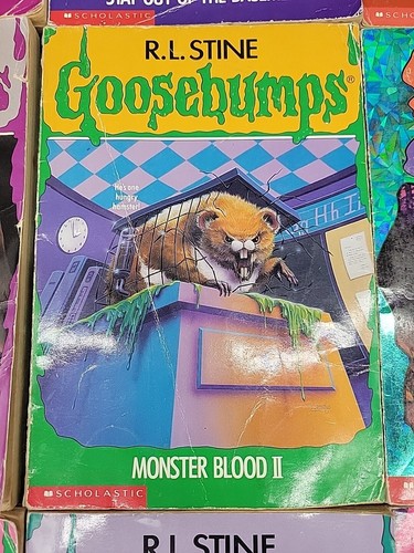 Vtg 90s Goosebumps R.L. Stein First Printing Paperback Books Lot Of 13 - Foto 7 di 17