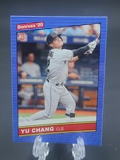 2020 Yu Chang Black Ball Back Variation Rookie Rc Panini Donruss Retro