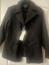 Black dress coat