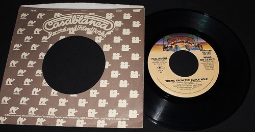 Parliament-Theme From Black Hole-Stereo/Mono DJ-Casablanca NB 2235 DJ-'79 45-VG+ - Picture 2 of 2
