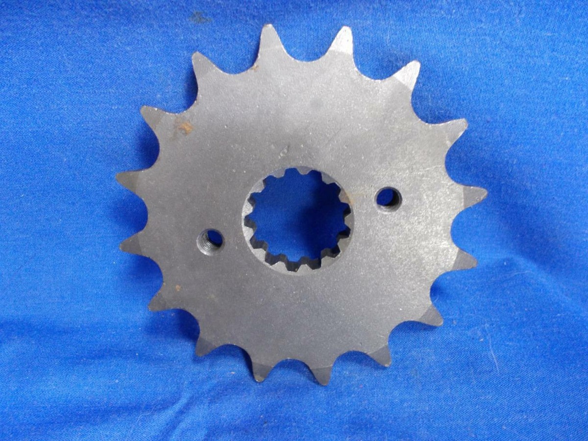 その他 16/100 Steel Front Sprocket. 16t x 520. Fits Kawasaki o.e. 13144-1085.EX
