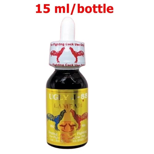 2X 15 ml.+Lampam UGLY J-88 Chicken Rooster Increase Strength Maximum No Fatigue - 第 4/9 張圖片