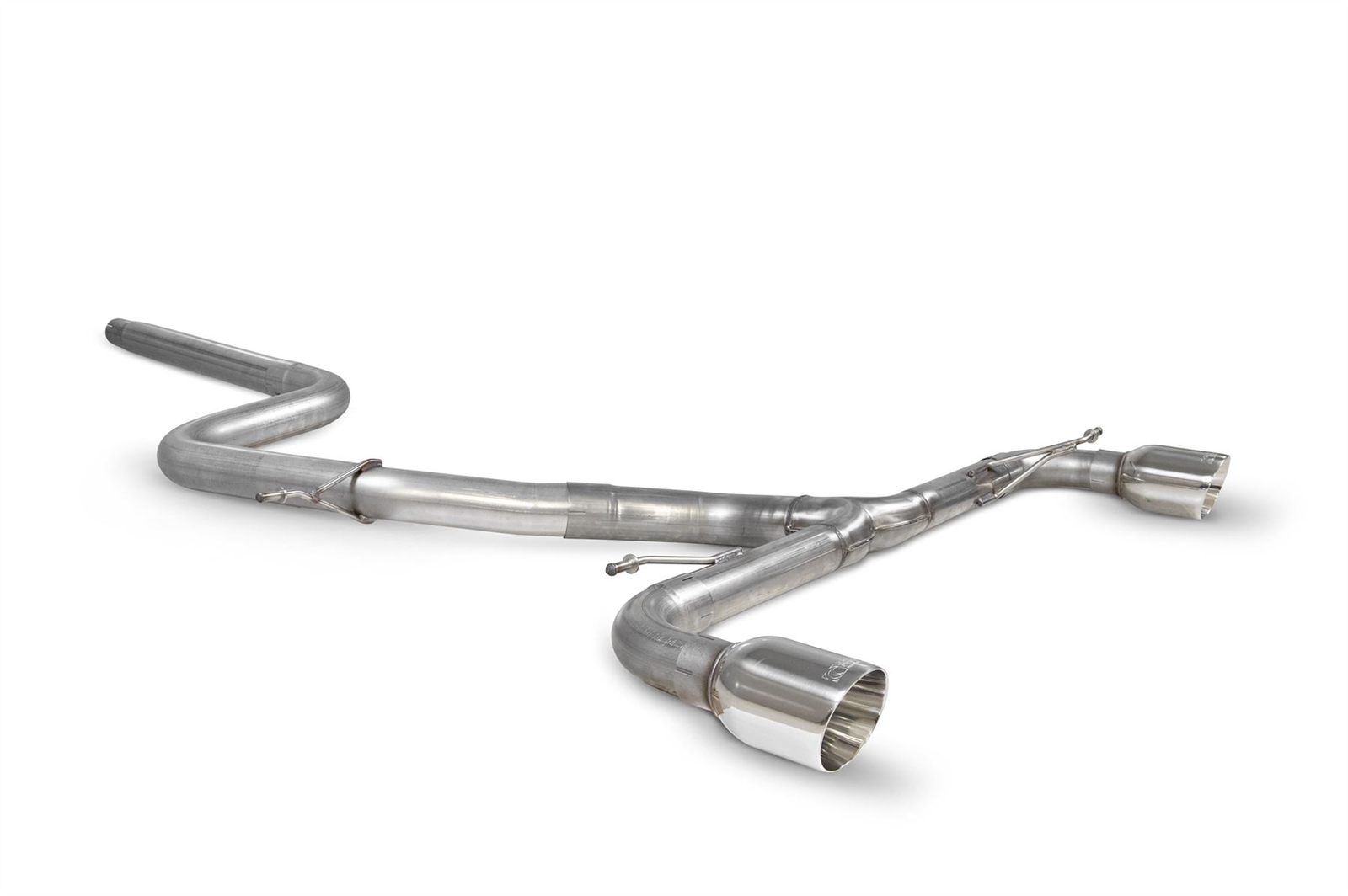 Scorpion Exhaust Non-Res Predator Cat-Back System (Polished) VW Scirocco R 09-17