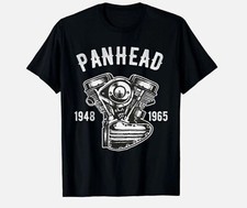 NEW LIMITED Panhead Engine 1948 1965 Motorcycles Old School Choppers T-Shirt
