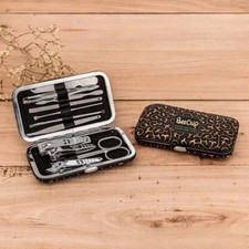 11PCS Pedicure / Manicure Set Nail Clippers Cleaner Cuticle Grooming Kit Case
