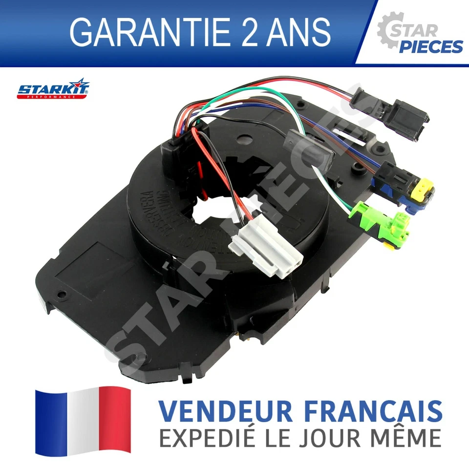 CONTACTEUR RESSORT TOURNANT RENAULT MEGANE 2 2002-2009 8200480339 - Imagen 4 de 4