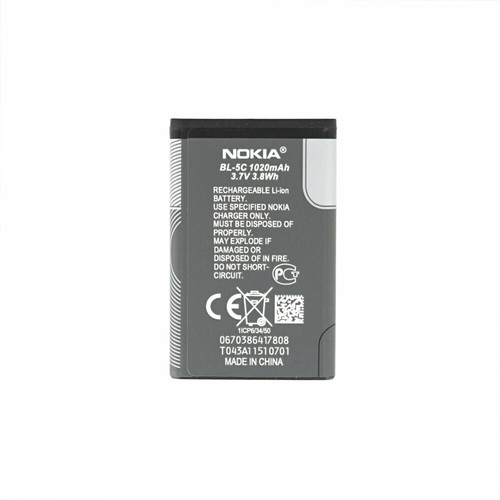 Oryginalna bateria Nokia BLC2 BL-5B BL-5C BL-5CA BL-5CB BL-5CT BL-5F BL-5J BL5K BL5U - Zdjęcie 2 z 22