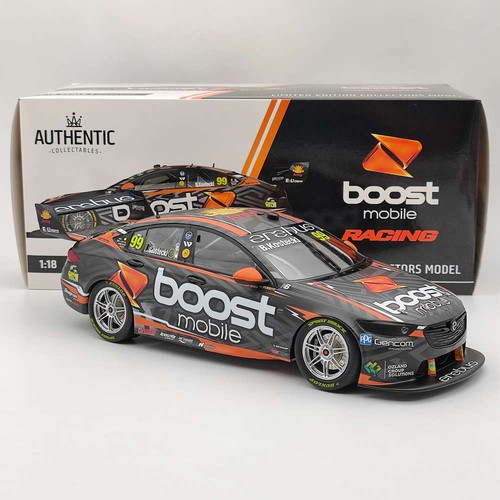 Authentic 1/18 Erebus Boost Mobile Racing #99 Holden ZB Commodore 2021 Resin - Picture 2 of 9