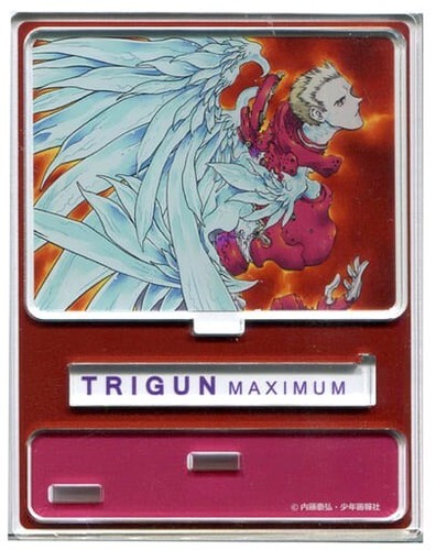 #Raros Trigun Exposición Mundial de Cuchillos de Acrílico Yasuhiro Naito - Imagen 2 de 4