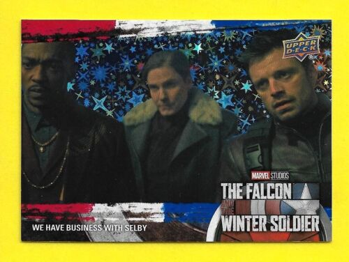Upper Deck Falcon & The Winter Soldier Patriotic Parallel #31 Serial #17/25 - Picture 1 of 3