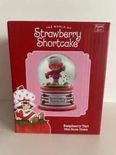 The Wonderful World Of Strawberry Shortcake Raspberry Tart Snow Globe