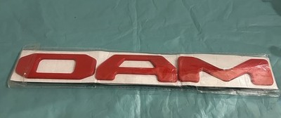 Red Gloss 3D Rear Badge For 2024-2026 Tacoma Tailgate Letters Emblem Accessories