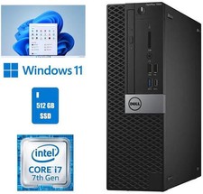 Dell OptiPlex 7050 SFF Core i7 Desktop 16GB RAM 512GB SSD W11