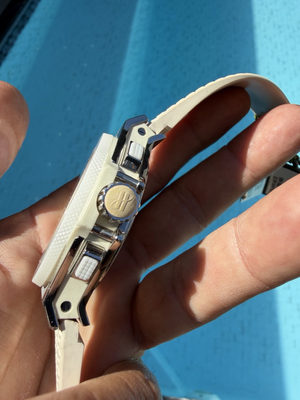 Hublot Big Bang St. Moritz Ref. 301.SE.230.RW White Dial Ceramic Chrono 44mm image 4