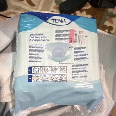 Tena Small Brief Super Absorbency Disposable Unisex Incontinence Pants