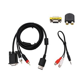 5.9ft VGA HD Cable W/Adapter For Dream-cast DC Game Console Accessories