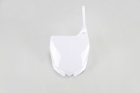 Frontnummerntafel UFO Weiß Yamaha YZ125/250
