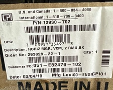 NEW Chatsworth CPI 13930-702 Velocity Horizontal Cable Manager, Single-Sided