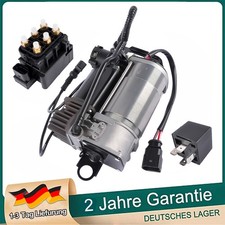Kompressor Luftfederung + Ventil Für Audi Q7 4L 2006-2015 quattro 4L0698007