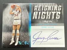 2021-22 Panini Noir ReigningNights Auto 1/1 Jerry Lucas