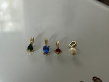 birthstone pendents for mothers necklace