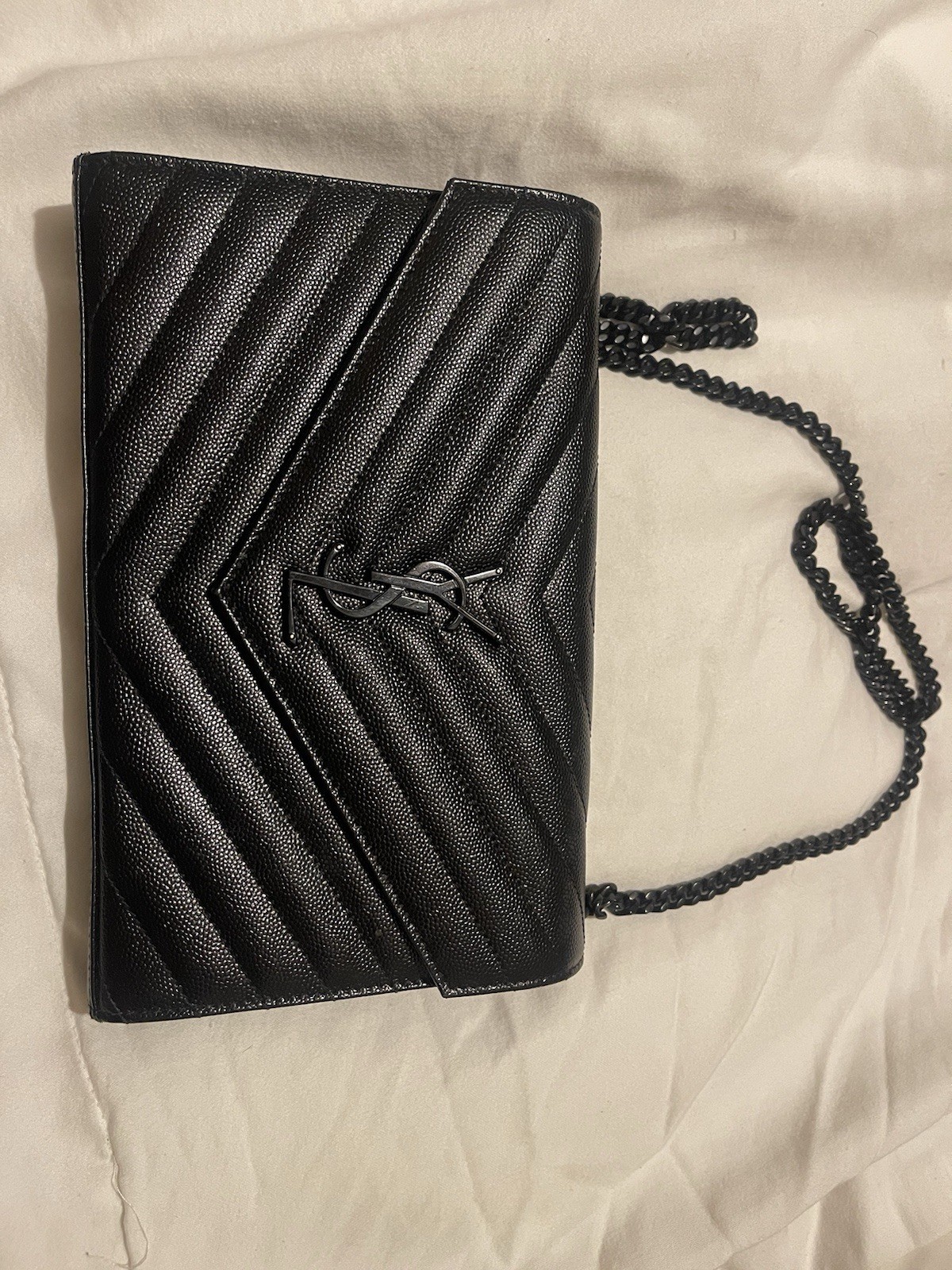 Saint Laurent pelle nera