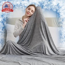 CHOSHOME Cooling Blanket for Hot Sleepers - Summer Blanket Thin Soft Lightweight