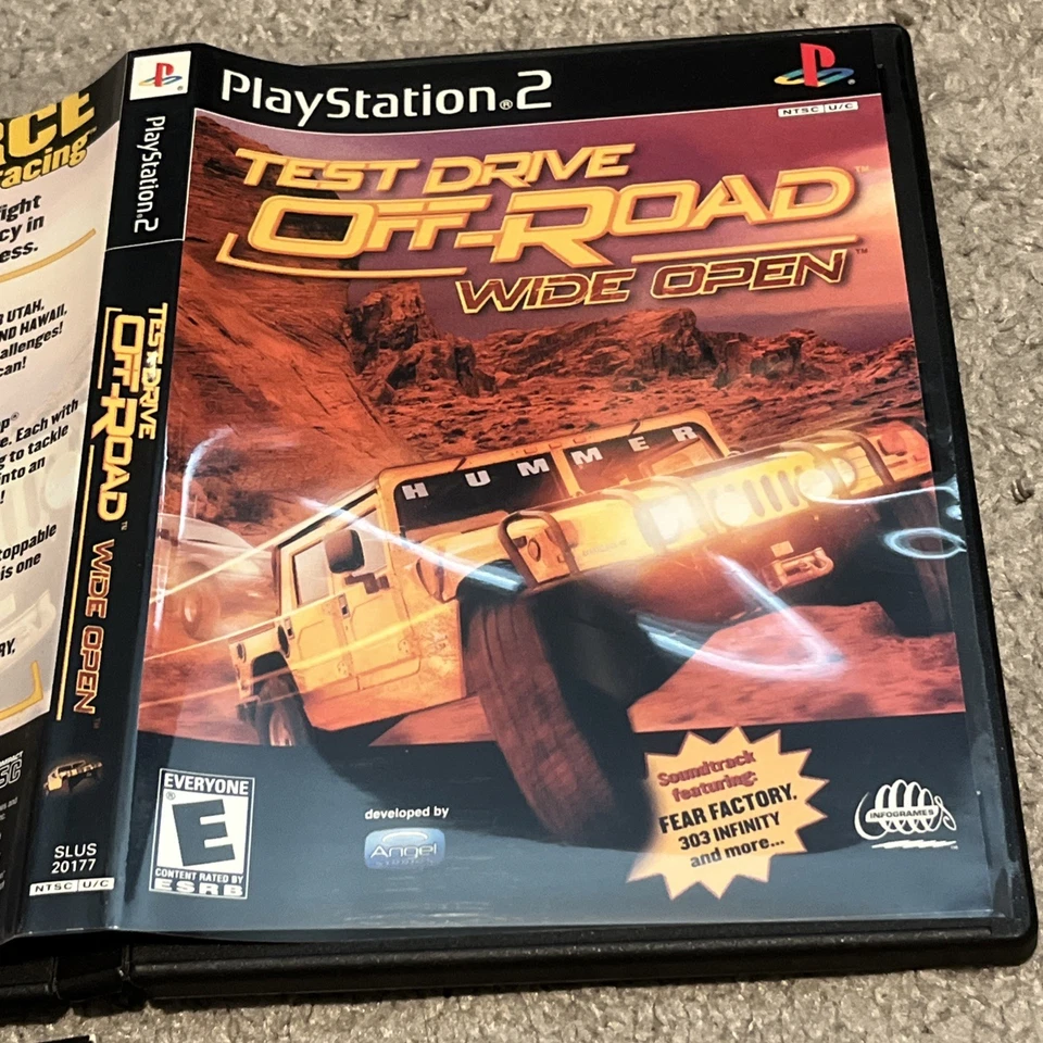Test Drive Off-Road: Wide Open PlayStation 2 PS2 Complete CIB w/ Manual - Image 4 of 4