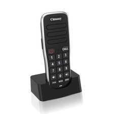 Intercoms Wireless for Home, 1 Mile Long Range Black-1 unit, 1 Pack- Black