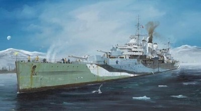 1/350 Trumpeter HMS Kent British Heavy Cruiser