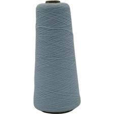 Vintage Light Blue Cone Yarn for Weaving Knitting Crochet