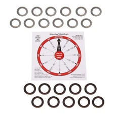 Shim-Dex 14F-CC Spark Plug Indexing Washer, 14mm Flat Seat, 24 Pk