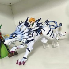 Garurumon Ishida Yamato Resin DMX studio Digimon Model Figurine 30cmL