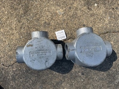 Crouse-Hinds GUAT69 2'' Condulet Outlet Box (T-Type, Explosion-Proof)